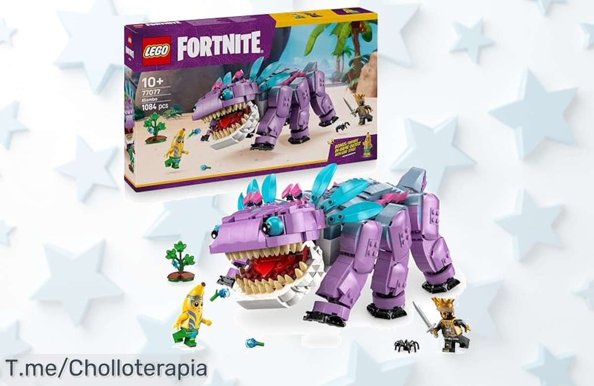 Descubre Lego Fortnite Klombo con minifiguras exclusivas precio loco y descuento brutal que nunca visto aprovecha este ofertón único antes que desaparezca ¡corre ya!