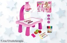Descubre Momsiv proyector de dibujo para niños con luces y música una herramienta super fácil que despierta creatividad con un precio loco nunca visto ¡Compra ya este ofertón limitado!
