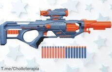 Descubre Nerf Elite 20 Eaglepoint RD8 con visor y cañón desmontables disparos rápidos a 27m diversión sin igual precio loco por tiempo limitado ¡compra ya este ofertón!
