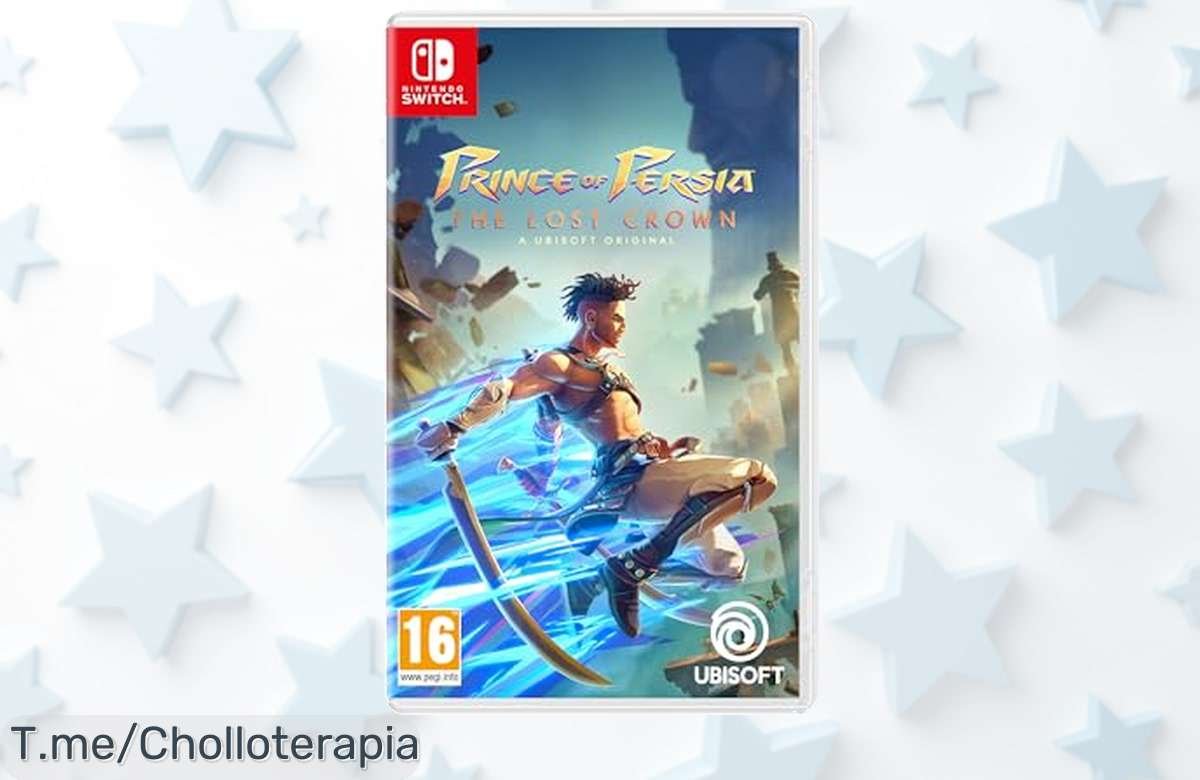 Descubre Prince of Persia The Lost Crown en Switch con un descuento brutal mezcla poderes del tiempo y vive esta aventura épica ¡aprovecha este precio loco ya era única!