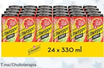 Descubre Schweppes Citrus Zero con cuatro cítricos explosivos y cero azúcares disfruta este ofertón de precio loco nunca visto aprovecha antes que se acabe