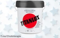 Descubre Titanlux cobertura total blanco 4 l con limpieza fácil y cero olores en un super chollo nunca visto aprovecha este ofertón y renueva tus paredes ya precio loco limitado