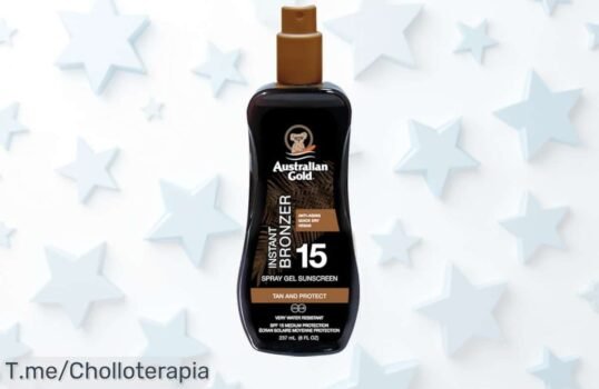 Descubre australian gold spf 15 con bronceado instantáneo y spray súper fácil precio loco descuento brutal que vuela oferta limitada consigue tu super chollo ya