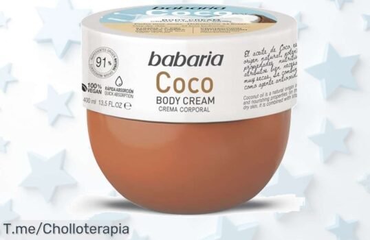 Descubre babaria crema corporal coco 400ml con aroma duradero y piel hidratada al instante aprovecha este ofertón de precio loco descuento brutal limitado ¡corre ya!
