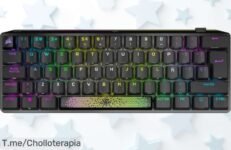 Descubre el Corsair K70 PRO MINI Wireless RGB con interruptores Cherry MX red La joya gamer perfecta que dura 32h a precio loco Aprovecha este descuento brutal antes que desaparezca