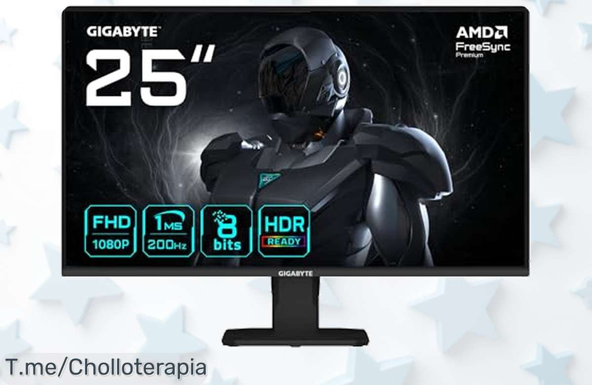 Descubre el Gigabyte GS25F2 200Hz con respuesta ultra rápida disfruta colores alucinantes y cero lag en un ofertón limitado nunca visto precio loco que se agota rápido actúa ya