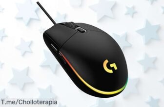 Descubre el Logitech G203 con sensor brutal de 8000 DPI y luces RGB personalizables en un ofertón nunca visto aprovecha este descuento brutal solo hoy precio loco ¿a qué esperas?
