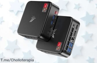 Descubre el Mini PC NiPoGi E3B con Ryzen 5 súper rápido triple pantalla 4K y WiFi 6 a un super chollo nunca visto aprovecha este descuento brutal antes que se acabe