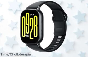 Descubre el Xiaomi Redmi Watch 5 Active con llamadas Bluetooth y batería para 18 días en un super chollo nunca visto aprovecha este ofertón antes que desaparezca