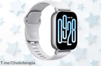 Descubre el Xiaomi Redmi Watch 5 Active con pantalla gigante disfruta de batería hasta por 18 días y aprovecha este super chollo con descuento brutal ¡Corre antes que se acabe!