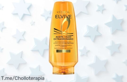 Descubre el acondicionador L’Oreal Elvive con aceite extraordinario súper chollo para pelo seco, nutre y fortalece al instante aprovecha este descuento brutal antes que se agote