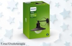 Descubre el aplique Philips myGarden Topiary con luces realistas y súper resistente a cualquier clima un super chollo con descuento brutal que no puedes dejar escapar compra ya