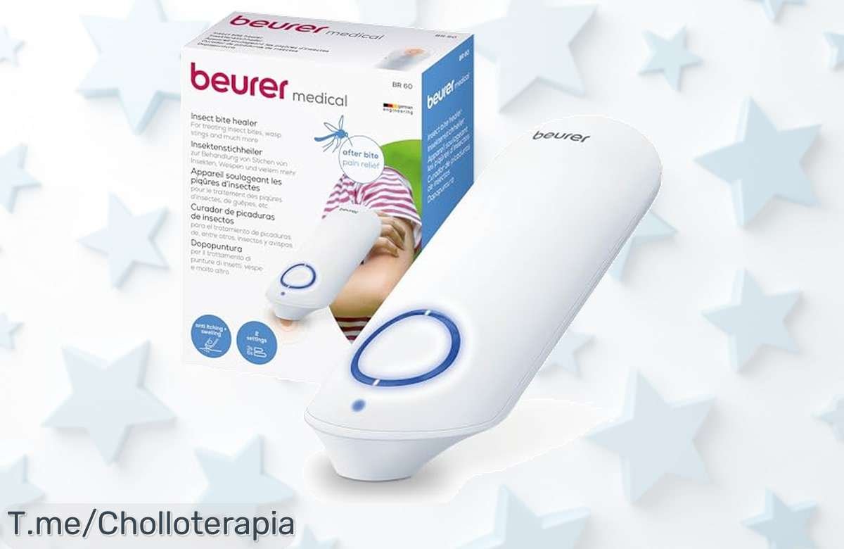 Descubre el beurer br 60 que calma rápido picor e hinchazón de insectos con calor efectivo precio loco y descuento brutal nunca visto ¡aprovecha este super chollo ya!