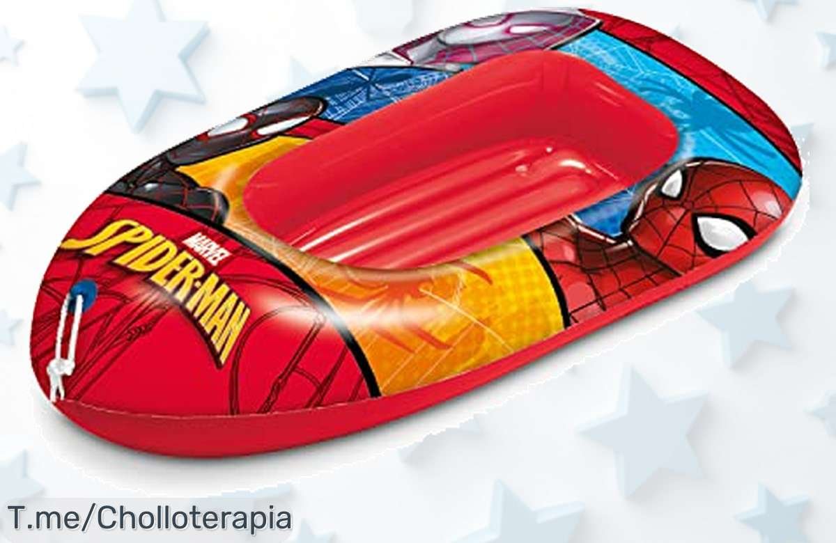 Descubre el boat hinchable de Spiderman para bebés super resistente con descuento brutal aprovecha este ofertón nunca visto a precio loco solo por tiempo limitado ¡compra ya!
