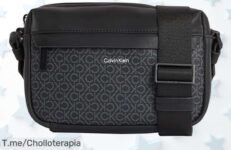Descubre el bolso bandolera Calvin Klein Must único en negro con logo original y un descuento brutal nunca visto aprovecha este super chollo precio de ganga ¡corre ya!