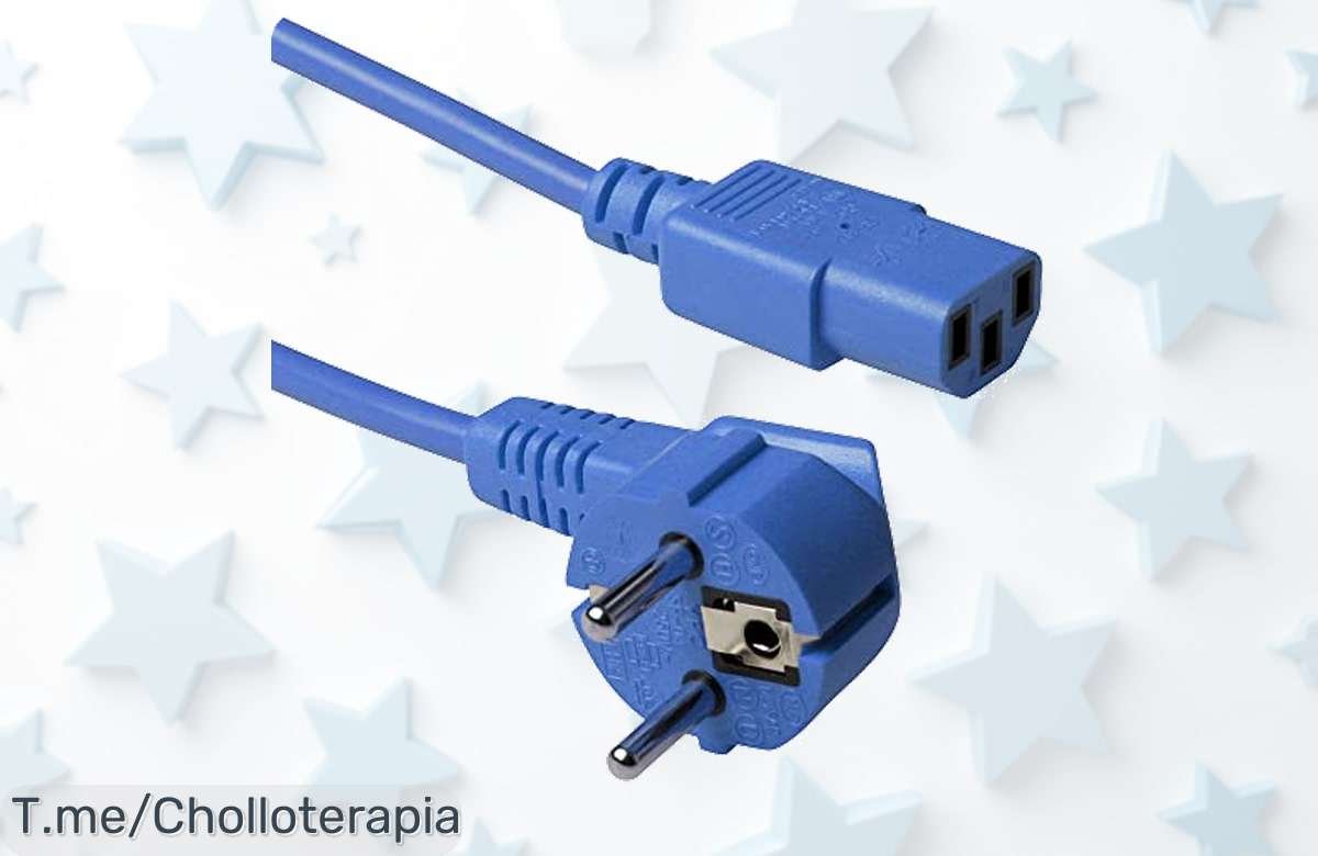 Descubre el cable de alimentación súper resistente con alambre niquelado que dura más aprovecha este super chollo y precio loco antes que se termine el ofertón