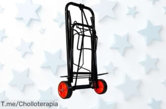 Descubre el carrito portamaletas plegable más fácil de usar con un precio loco que nunca viste antes aprovecha este ofertón y llévatelo ya que la oferta es limitada