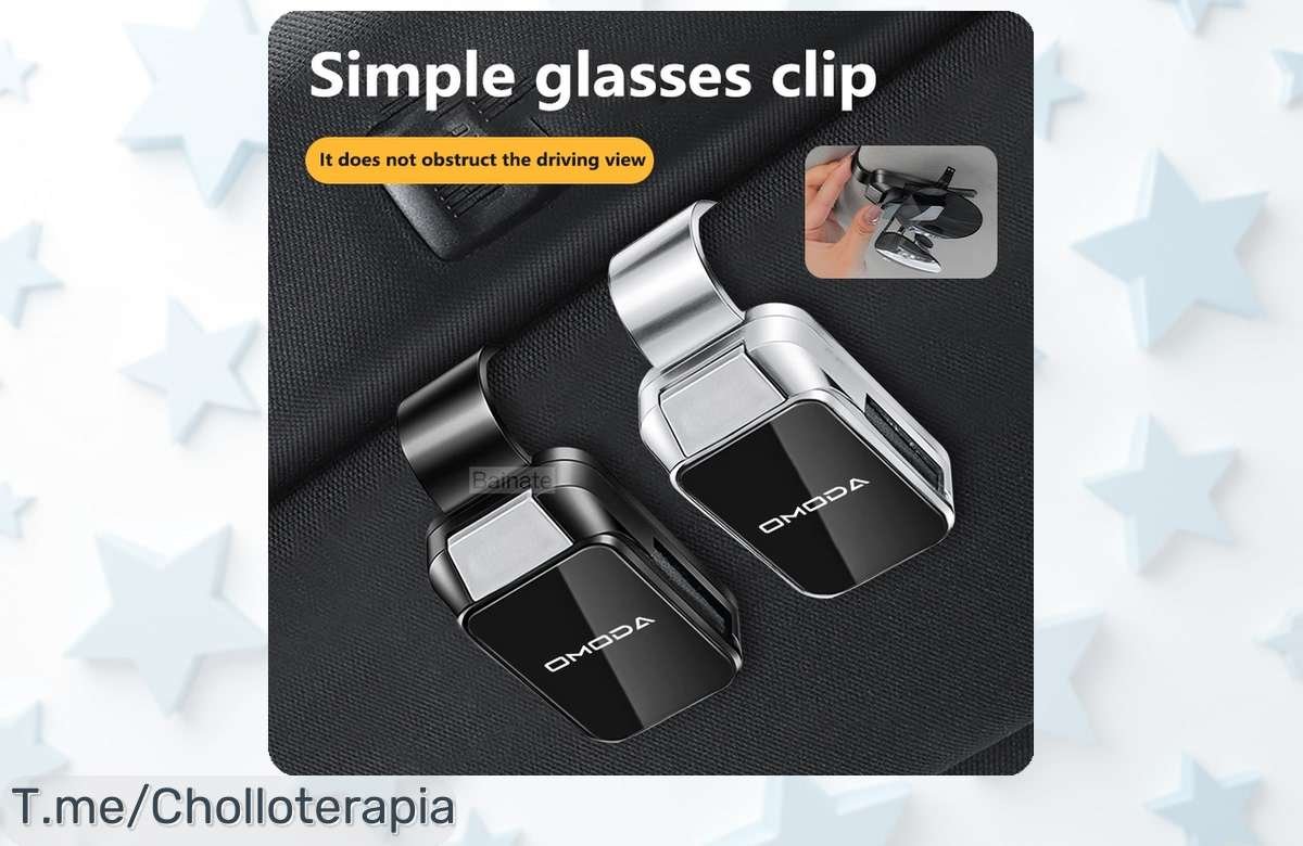 Descubre el clip parasol para gafas Chery OMODA 5 sujeción fácil y eficaz precio loco nunca visto oferta limitada corre aprovecha este super chollo hoy mismo