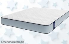 Descubre el colchón Cecotec flow visco care 1900 súper firme doble cara con confort todo el año a precio loco un super chollo con descuento brutal compra ya que se agota rápido