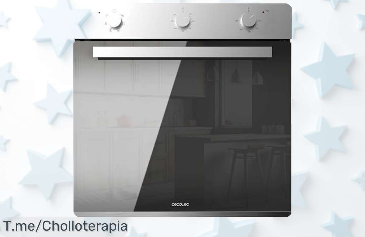 Descubre el horno Cecotec multifunción con vapor potente para comidas perfectas precio de ganga nunca visto solo hoy atrapa este ofertón brutal antes que se acabe