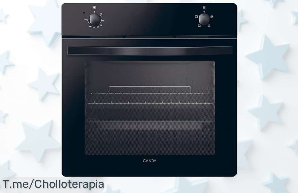 Descubre el horno eléctrico Candy Idea FIDC N100 con puerta doble cristal y limpieza super fácil a precio loco disfruta un ofertón de funciones ajustables que vuela compra antes que se acabe