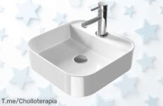 Descubre el lavabo EMKE de diseño elegante hecho a mano con fácil limpieza precio loco y descuento brutal que no volverás a ver aprovecha este super chollo ya antes que se acabe