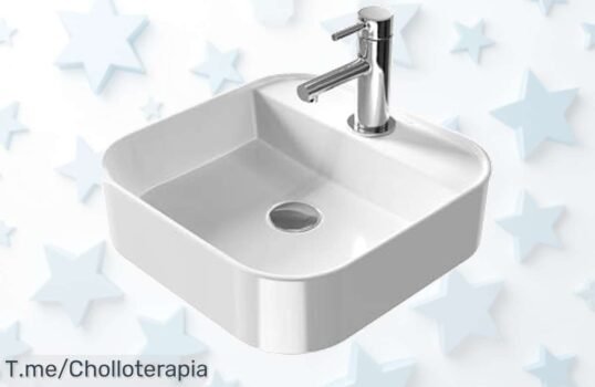 Descubre el lavabo EMKE de diseño elegante hecho a mano con fácil limpieza precio loco y descuento brutal que no volverás a ver aprovecha este super chollo ya antes que se acabe