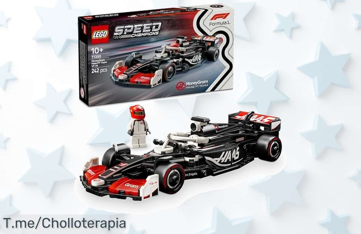 Descubre el lego speed champions coche moneygram haas f1 2024, súper detallado con minifigura piloto incluido, un ofertón limitado con precio loco para fans que quieren ganar ¡corre ya!