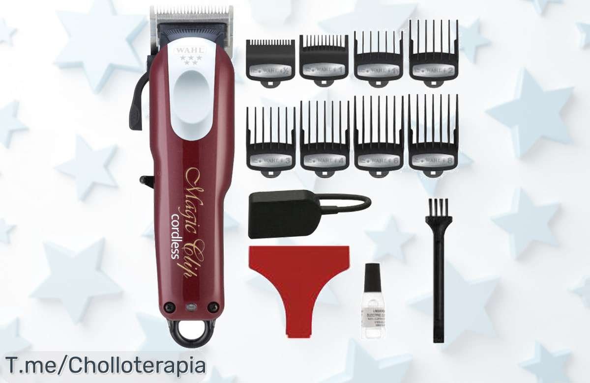 Descubre el magic clip inalámbrico profesional que corta perfecto y sin cables precio loco por tiempo limitado no pierdas este ofertón con descuento brutal corre ya