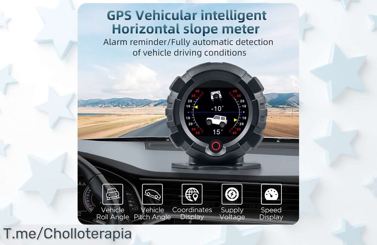 Descubre el medidor GPS X95 con pantalla digital que muestra ángulo, velocidad y más a precio loco aprovecha este ofertón único antes de que desaparezca contigo corren estas unidades