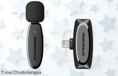 Descubre el micrófono inalámbrico Dynasonic Dmpro 01 con sonido súper claro y hasta 6 horas de uso precio loco que no puedes dejar pasar compra ya este ofertón limitado antes que se acabe