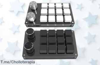 Descubre el mini teclado macro con perillas programables que convierte tu juego en una experiencia única precio de ganga y descuento brutal solo hoy aprovecha este ofertón limitado