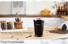 Descubre el molinillo eléctrico aigostar con cuchillas de acero inoxidable, capacidad perfecta y limpieza fácil ¡super chollo con descuento brutal que no durará! compra ya