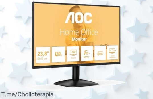 Descubre el monitor aoc 24” full hd con 120 hz ultra fluido precio loco y descuento brutal para jugar sin fatiga visual aprovecha este ofertón único limitado ¡compra ya!
