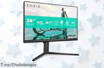 Descubre el monitor gaming Philips 24” súper rápido a 180 Hz con altavoces integrados precio loco y descuento brutal que vuela oferta única limitada compra ya