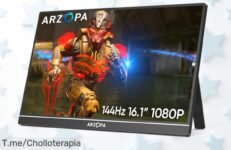 Descubre el monitor portátil arzopa 173 full hd con 144 hz y altavoces duales un ofertón con precio loco que revoluciona tu juego y trabajo corre ya antes de perder este descuento brutal