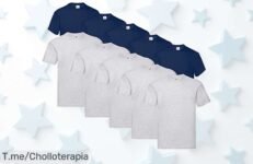 Descubre el pack de 10 camisetas Fruit of the Loom con costuras dobles que no se deforman ni desgastan disfruta de un descuento brutal en este ofertón limitado ¡actúa ya!