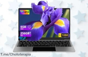Descubre el portátil Bvate Win11 14 doble SSD super rápido con batería que vuela por un precio loco aprovecha este ofertón único y corre a llevarte este descuento brutal nunca visto