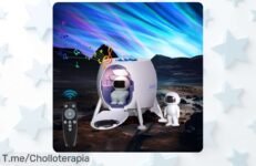 Descubre el proyector galaxia con altavoz que envuelve tu habitación en auroras boreales y sonidos relajantes a un precio loco oferta limitada actúa ya antes de que desaparezca