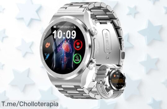 Descubre el reloj inteligente deportivo con control sin dolor del azúcar y presión un ofertón nunca visto que mejora tu salud ¡aprovecha este descuento brutal precio loco limitado!