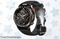 Descubre el reloj militar impermeable con Bluetooth y llamada, resistirá todo y conecta tu vida a precio loco nunca visto ¡ofertón limitado compra ya antes que se acabe!