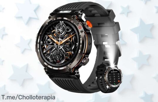 Descubre el reloj militar impermeable con Bluetooth y llamada, resistirá todo y conecta tu vida a precio loco nunca visto ¡ofertón limitado compra ya antes que se acabe!
