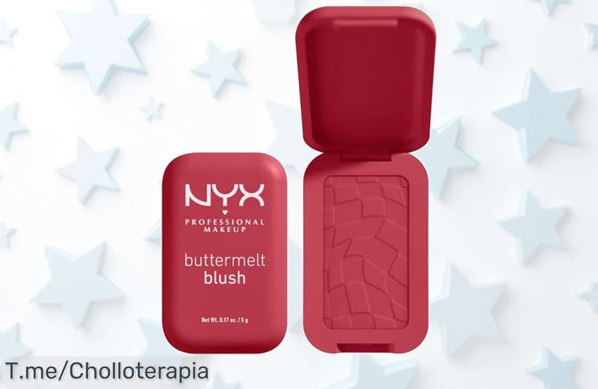 Descubre el rubor buttermelt de NYX con duración única de 12 horas para un rostro radiante ahora a precio loco aprovecha este super chollo antes que acabe