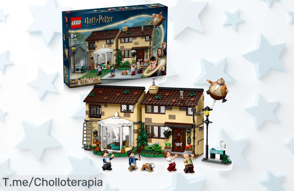 Descubre el super chollo LEGO Harry Potter Privet Drive con la casa mágica y aventura única, un ofertón con descuento brutal que no dura para siempre ¡compra ya antes que desaparezca!