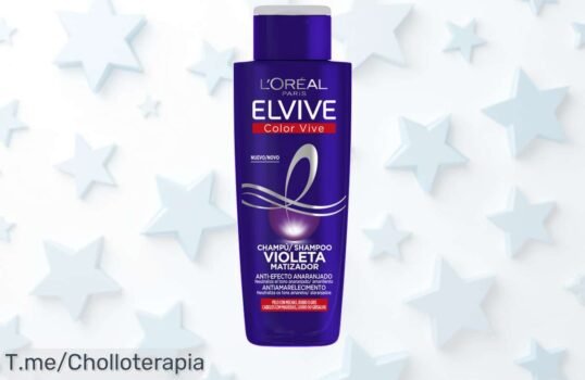 Descubre el super chollo de L’Oréal Elvive Color Vive matizador para rubios y mechas con un descuento brutal que transforma tu cabello aprovecha ya este ofertón limitado