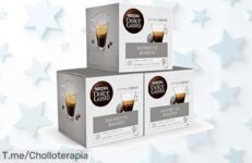 Descubre el super chollo de Nescafé Dolce Gusto Ristretto 48 cápsulas con sabor intenso y crema espectacular disfruta este ofertón único con descuento brutal ¡no lo dejes escapar!