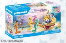 Descubre el super chollo de sirenas con 7 caballitos y conchas, seguro y fácil para los peques disfruta este ofertón único a precio loco aprovecha ya antes que vuele