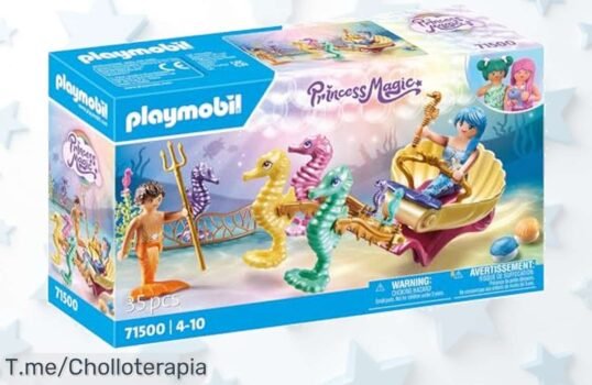 Descubre el super chollo de sirenas con 7 caballitos y conchas, seguro y fácil para los peques disfruta este ofertón único a precio loco aprovecha ya antes que vuele