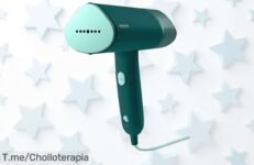 Descubre el vaporizador Philips Serie 3000 potente y compacto con vapor rápido para eliminar arrugas al instante en todo tipo de telas aprovecha este super chollo por tiempo limitado actúa ya