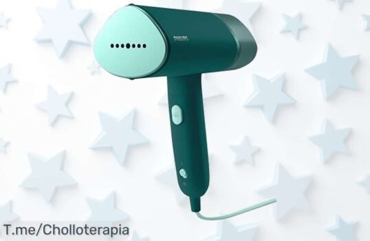Descubre el vaporizador Philips Serie 3000 potente y compacto con vapor rápido para eliminar arrugas al instante en todo tipo de telas aprovecha este super chollo por tiempo limitado actúa ya